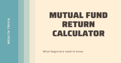 Mutual Fund Return Calculator